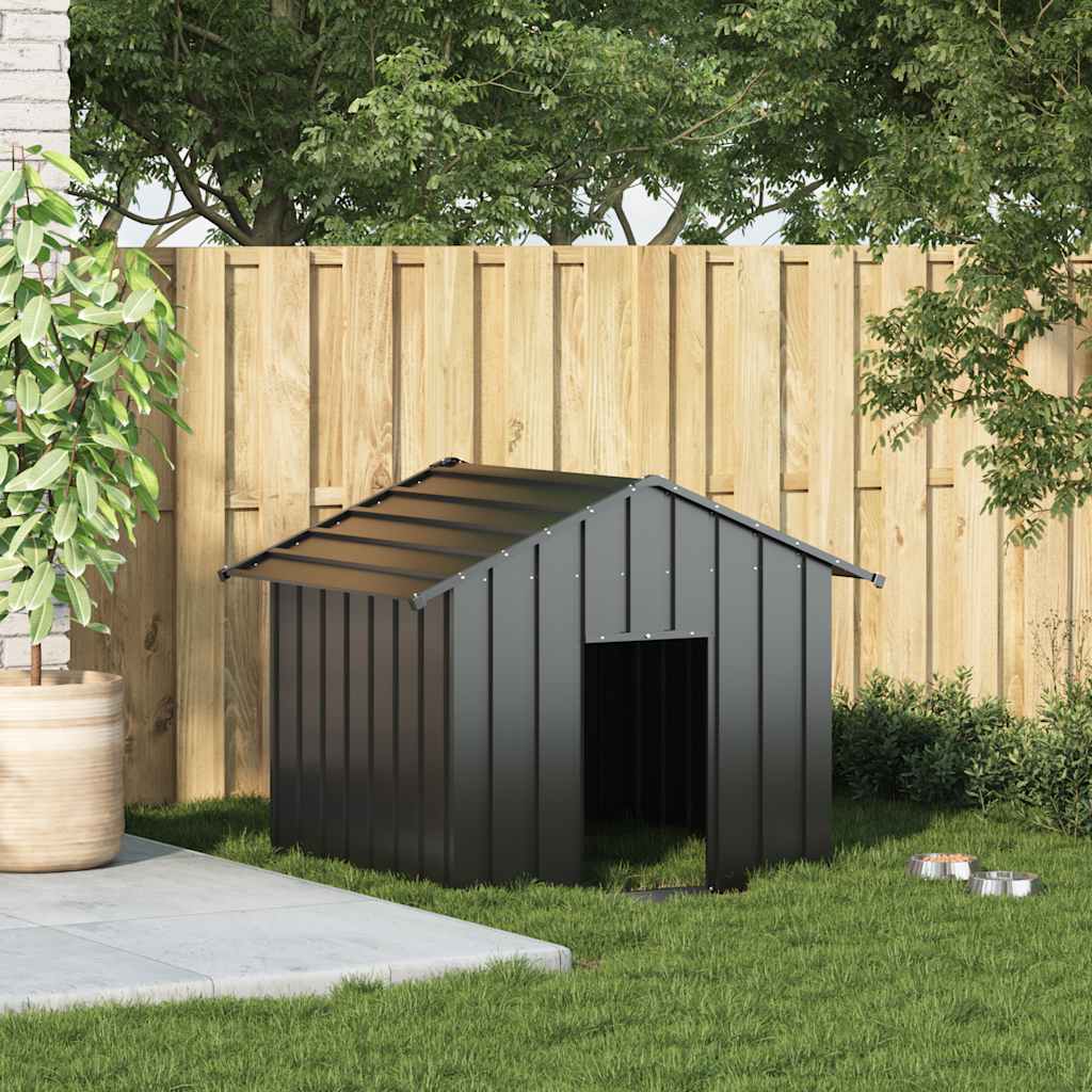 Doghouse with Roof 131x Galvanized   Doghouse