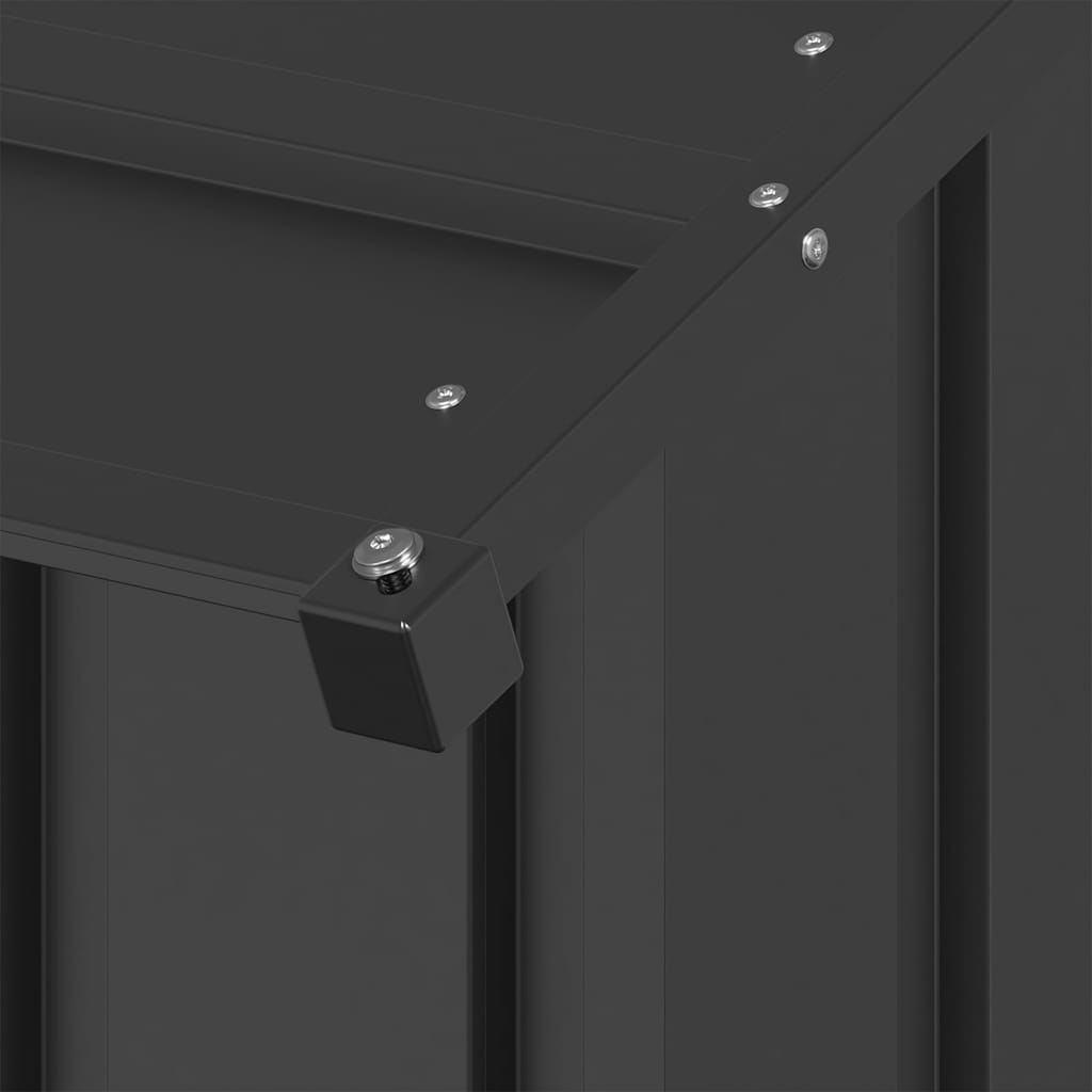 Doghouse with Roof 131x Galvanized   Doghouse